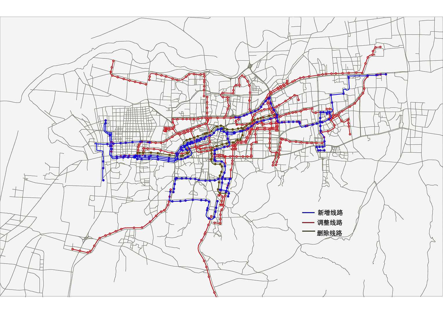 濟南市基于BRT網絡的公交線網優(yōu)化研究